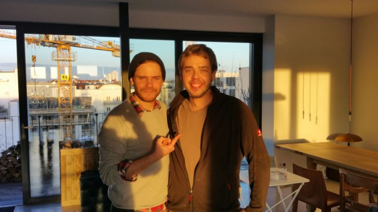 Bilder von unserem Umzug für Daniel Brühl